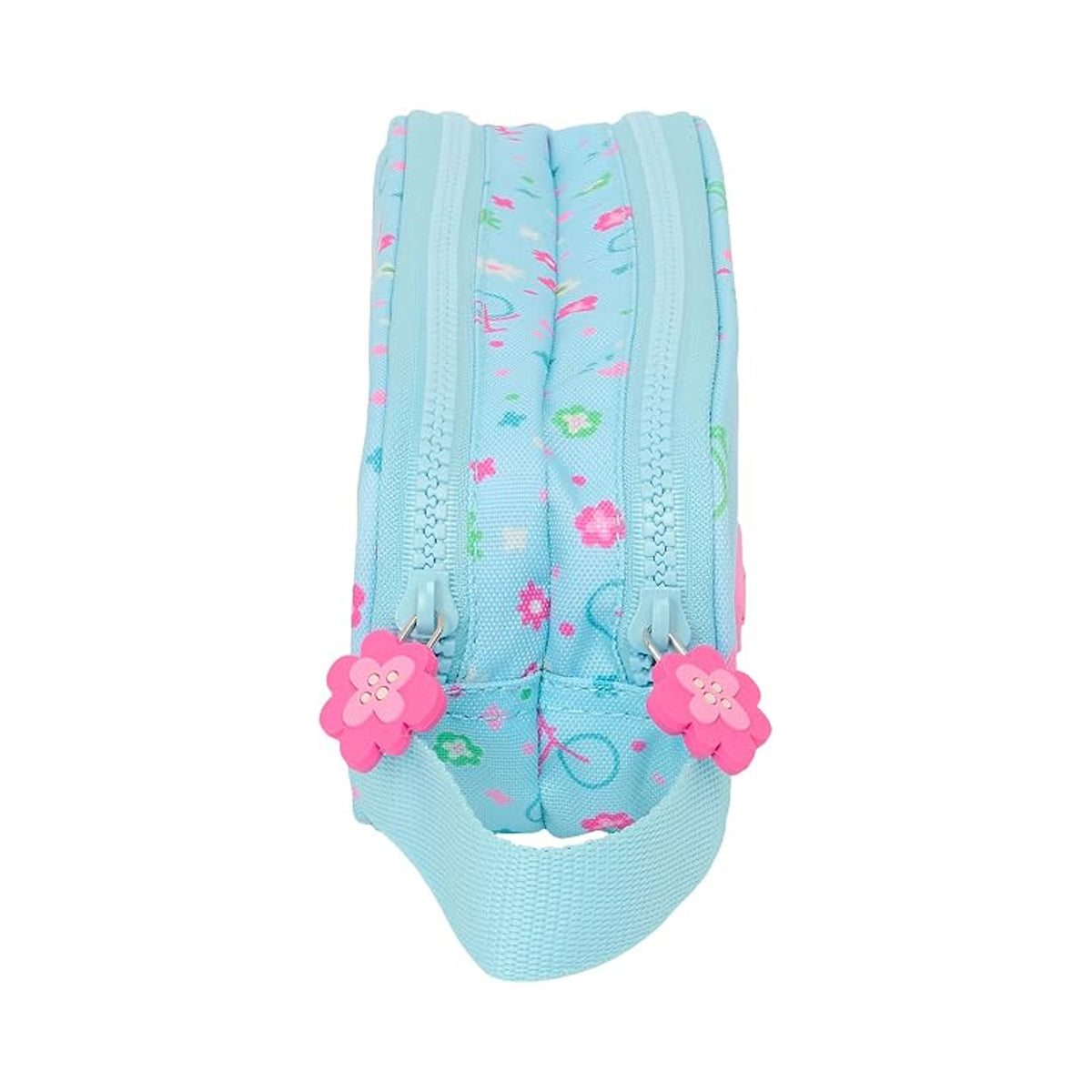 Trousse Safta 2 Compartiments Motif Bicyclette - Librairie Oxford City
