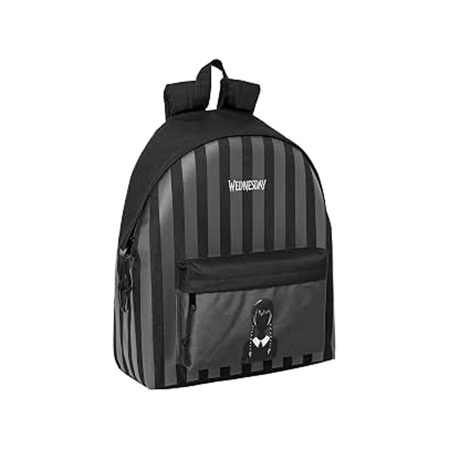 Safta - Sac à dos Wednesday Noir & Gris — École Primaire - Librairie Oxford City