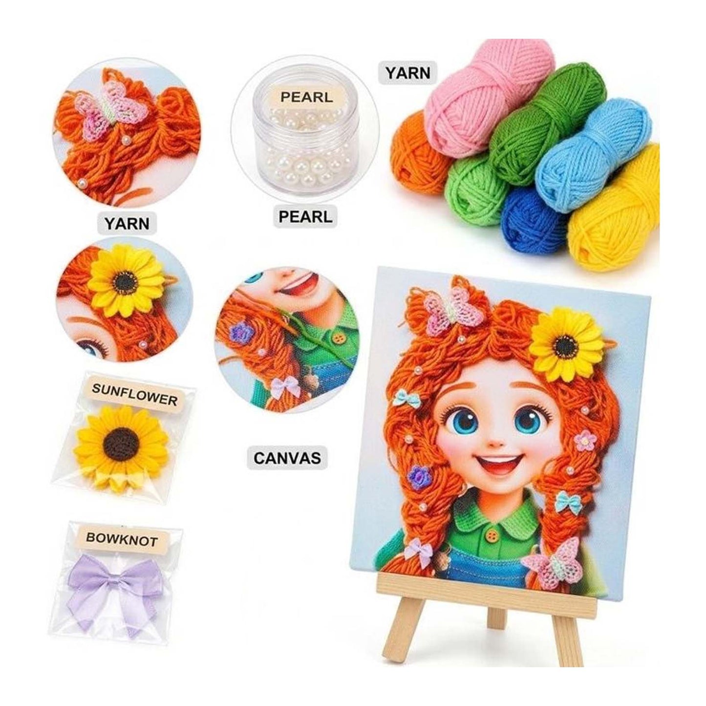 DIY 5D Yarn Painting 30x22cm