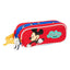 Trousse Safta Mickey Mouse 2 Zips — Rouge & Bleu - Librairie Oxford City