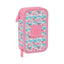 Trousse Plate Moos 28 Pièces — Rose, Bleu & Blanc