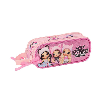 Trousse Safta Na! Na! Na! Surprise — 2 Compartiments Pailletée - Librairie Oxford City