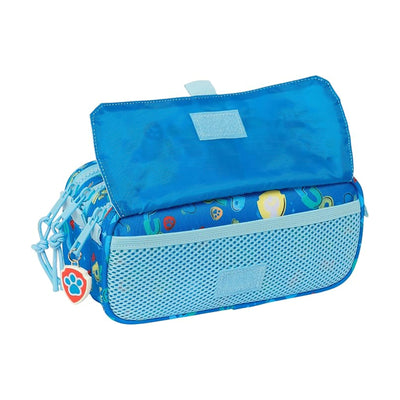 Trousse Safta Paw Patrol 3 Compartiments — Bleu/Rouge - Librairie Oxford City
