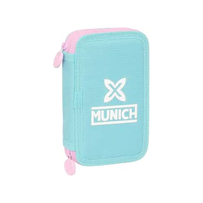 Trousse Plate Munich 28 Pièces — Bleu & Rose - Librairie Oxford City