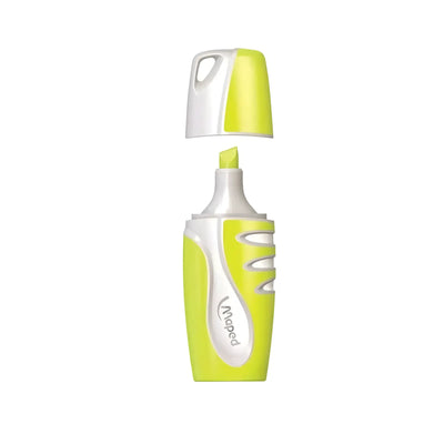 ✨ Maped Mini Marqueurs Fluo x5 🌈 – Couleurs Vives 💛💚💙
