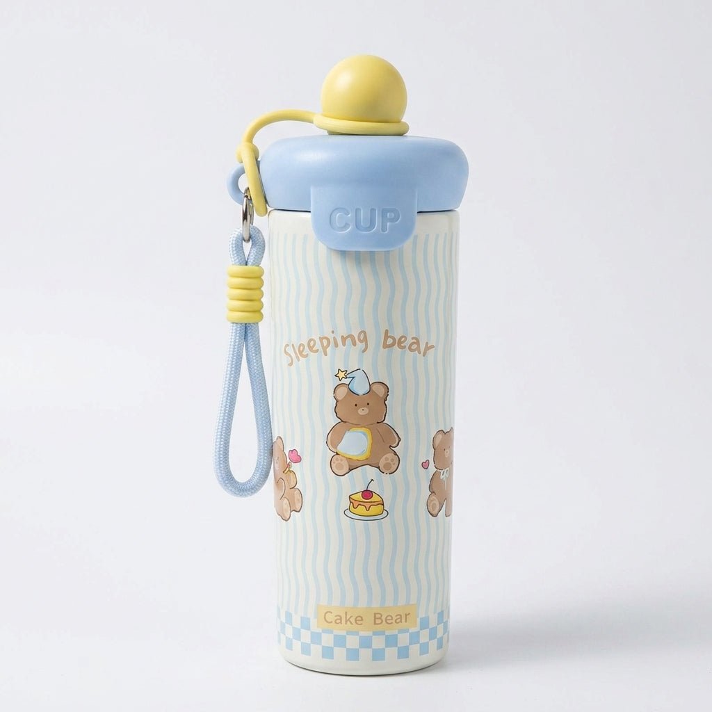 Mug Thermos Inox Kawaii – Tasse Café Isotherme Cute Animals | Oxford City - Librairie Oxford City