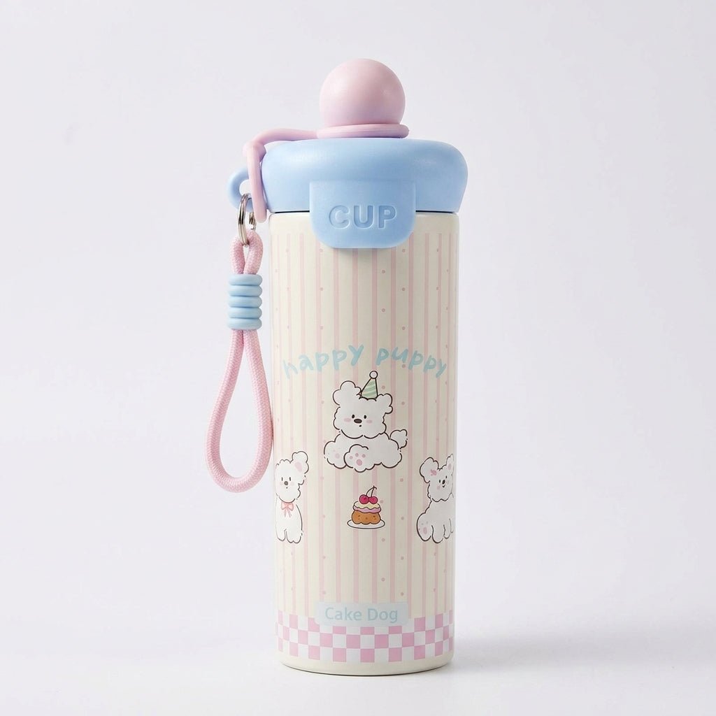 Mug Thermos Inox Kawaii – Tasse Café Isotherme Cute Animals | Oxford City - Librairie Oxford City