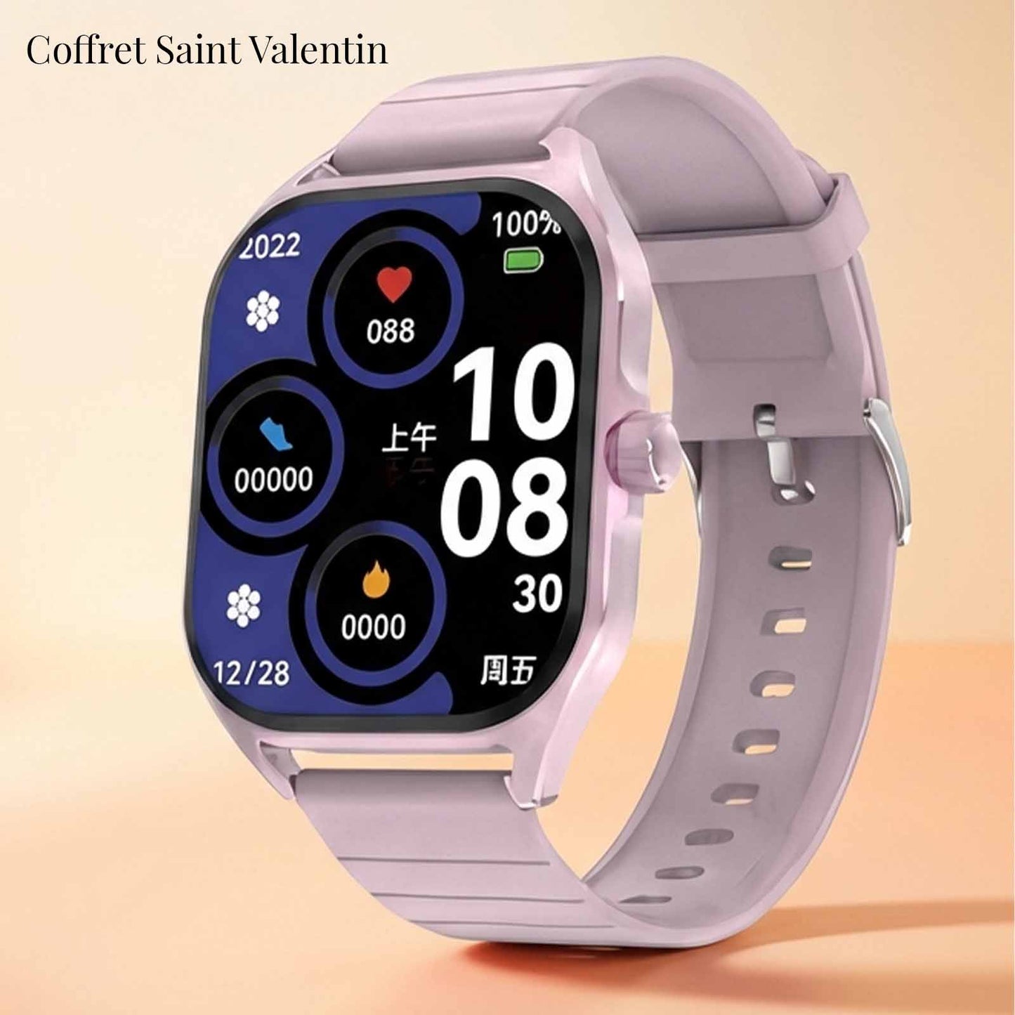 Pack Saint - Valentin - Smart Watch DT99 & Écouteurs MIBRO - Librairie Oxford City