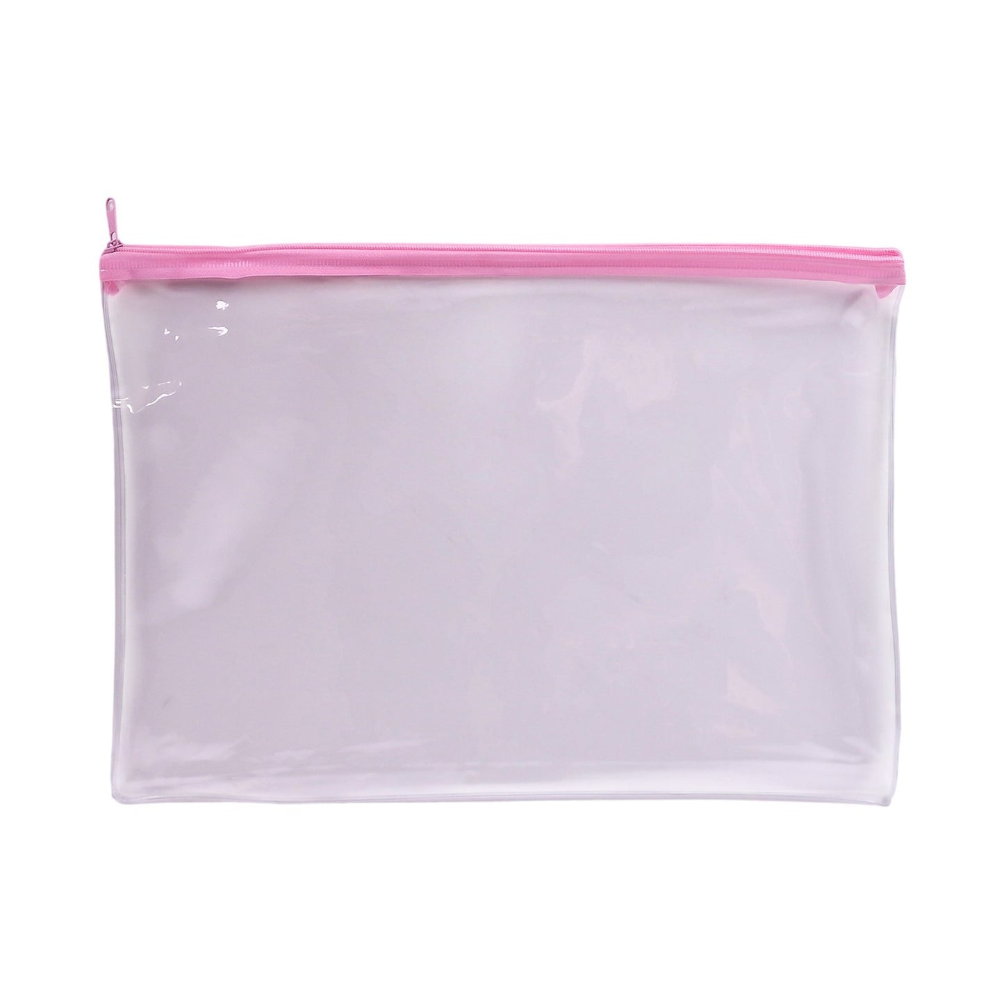 Pochette Zip Transparente A4 — 4 Coloris - Librairie Oxford City