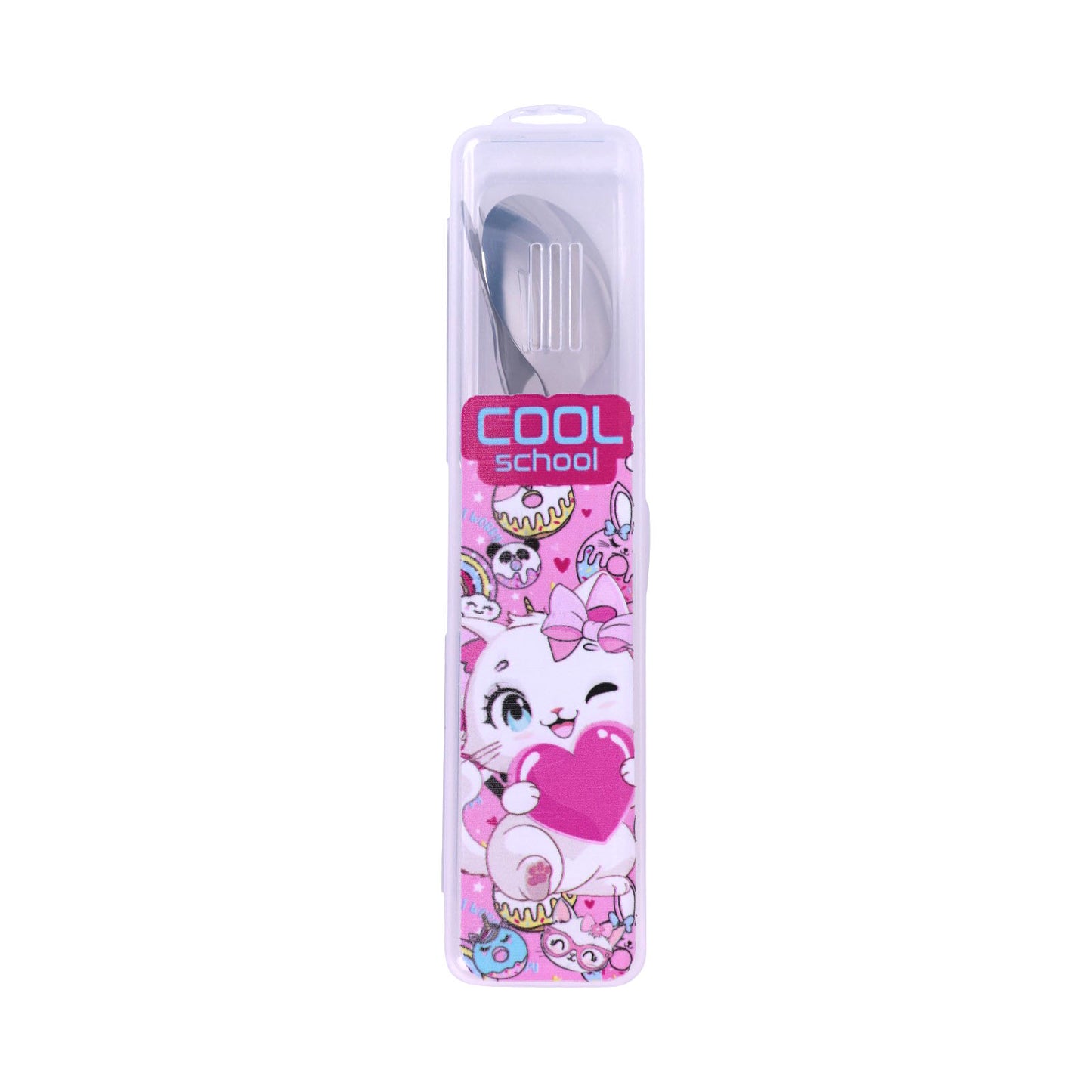 Set de cuillère et fourchette - Cool School