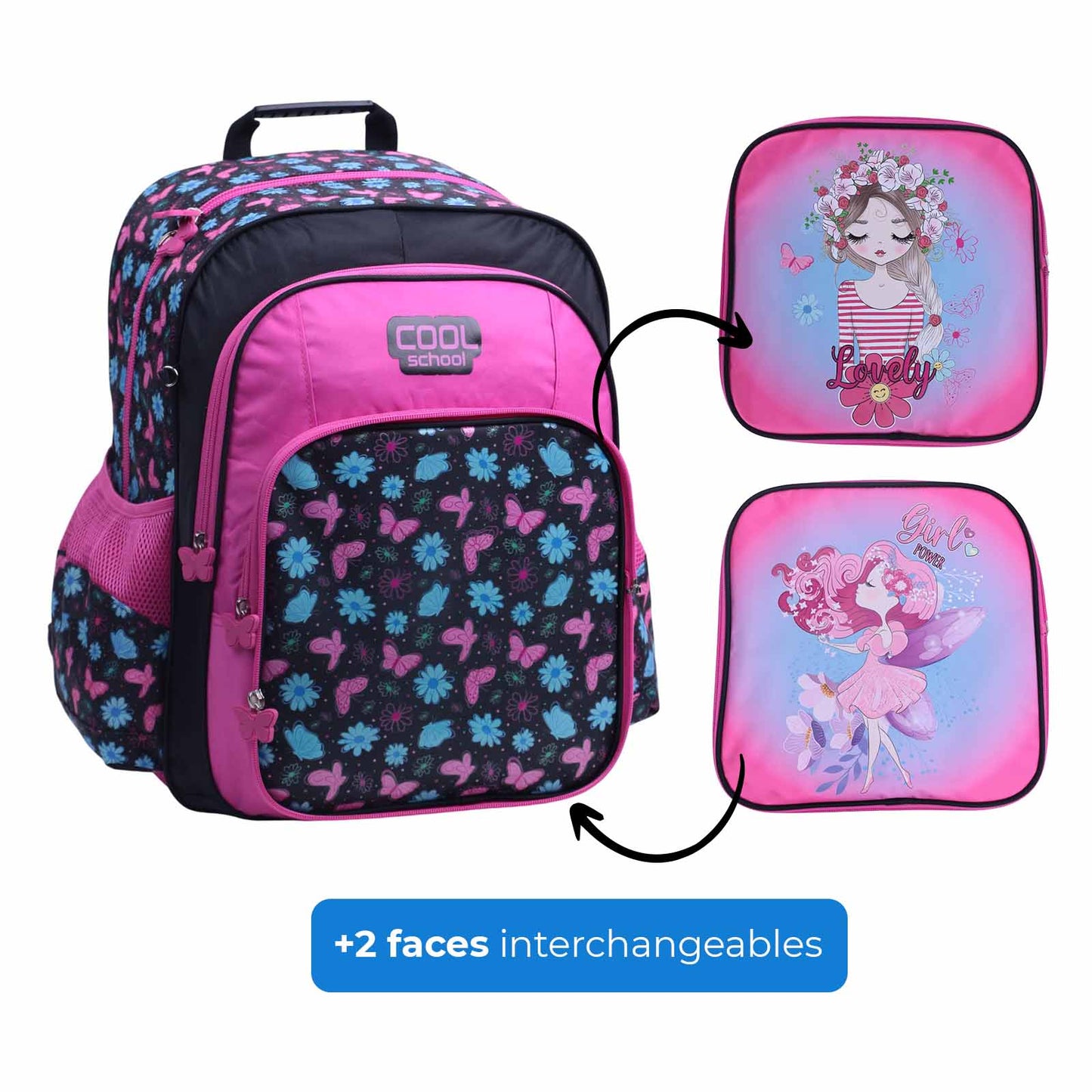 Sac à Dos Scolaire Cool School - 3 Faces - Librairie Oxford City