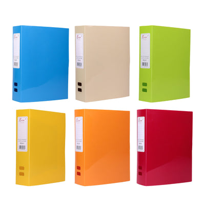 Boîte de Classement PP Primo A4 Dos 80mm – Grande Capacité – Coloris Assortis - Librairie Oxford City