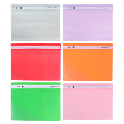 Chemise à Lamelle A4 — Management File L - 320 (Coloris assortis) - Librairie Oxford City