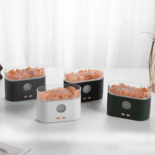 Diffuseur d'Arômes Lampe de Sel SM54 — Veilleuse Colorée & Humidificateur - Librairie Oxford City