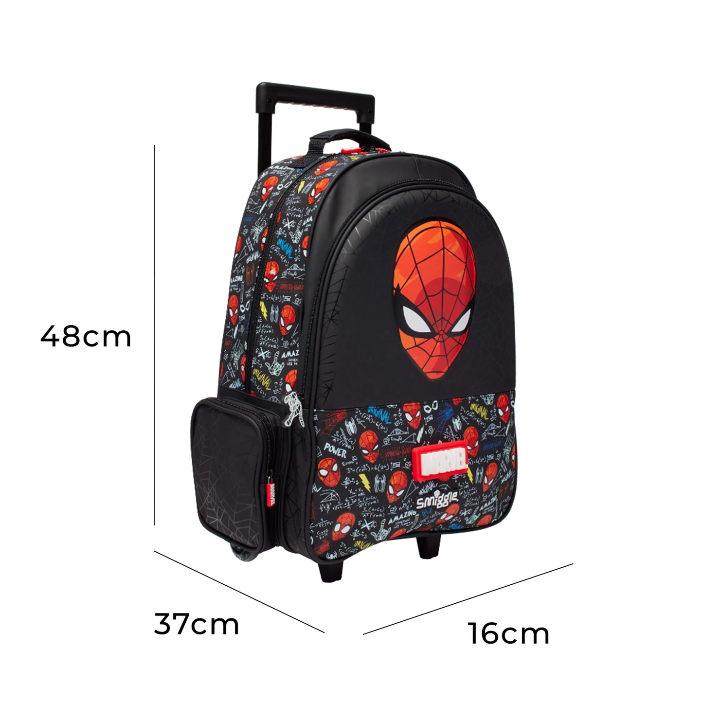 Sac à Dos Trolley Spider Hero – 48 cm - Librairie Oxford City