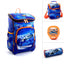 Pack 4 Pièces Cool School – Sac à Dos, Porte-Goûter, Trousse & Boîte à Repas
