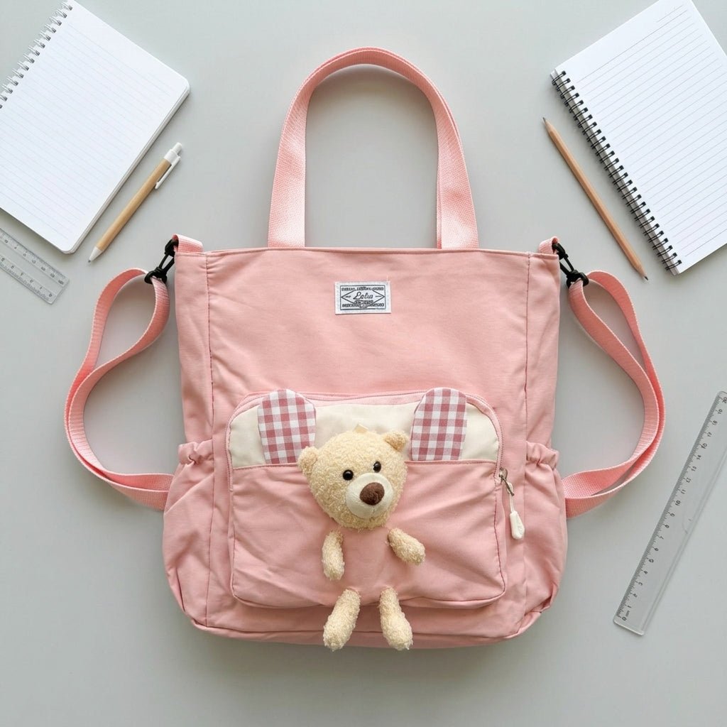 Tote Bag Ours en Peluche - Librairie Oxford City