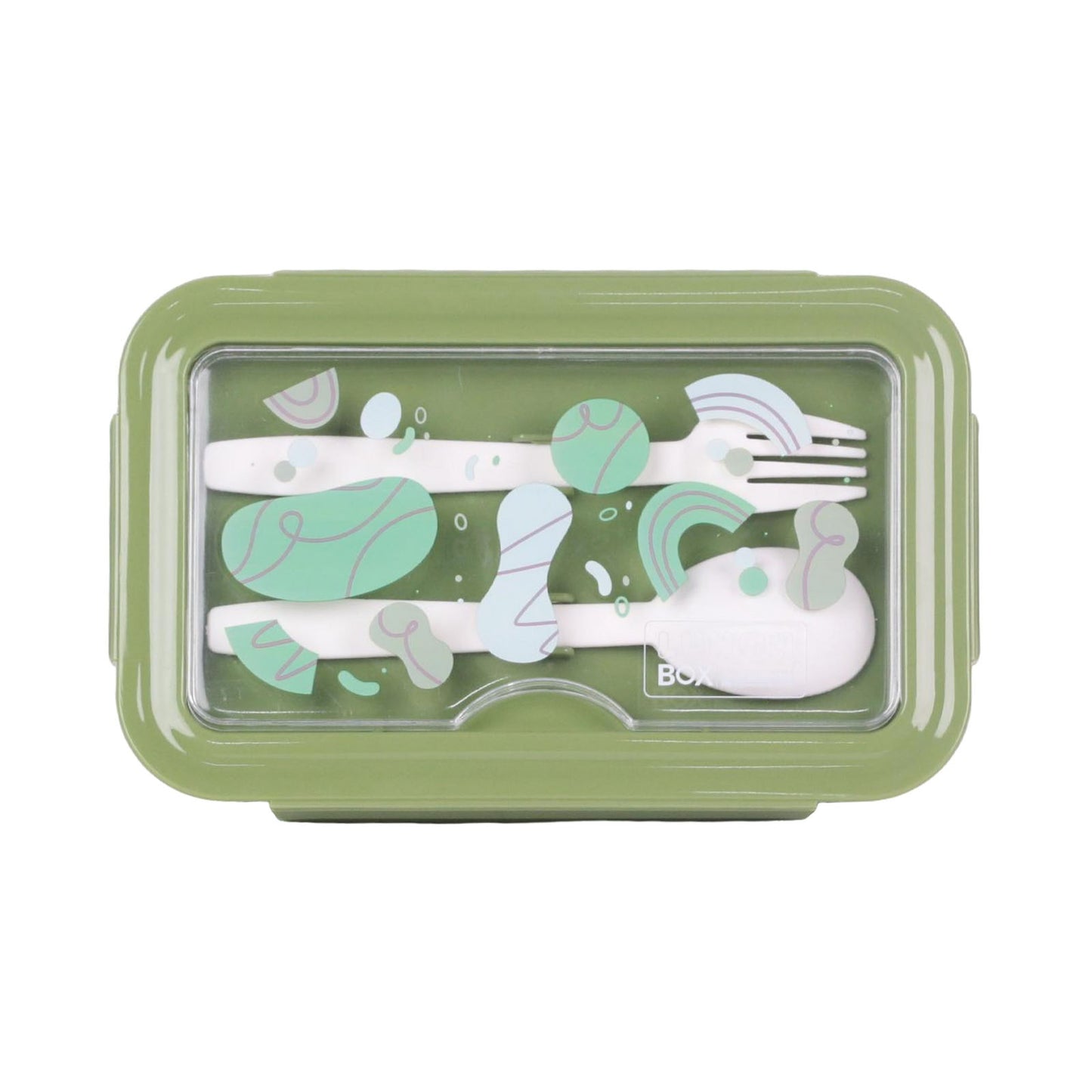 Lunch Box Compartimentée Print Abstrait