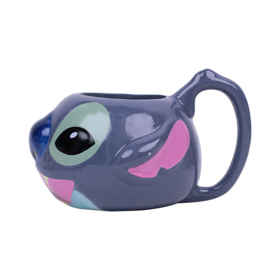 Mug 3D Stitch – Céramique Tête Sculptée - Librairie Oxford City