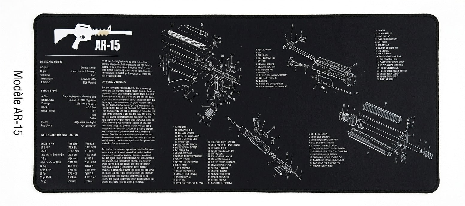 Tapis De Souris XXL Gaming Carte Du Monde 90x40cm - Librairie Oxford City