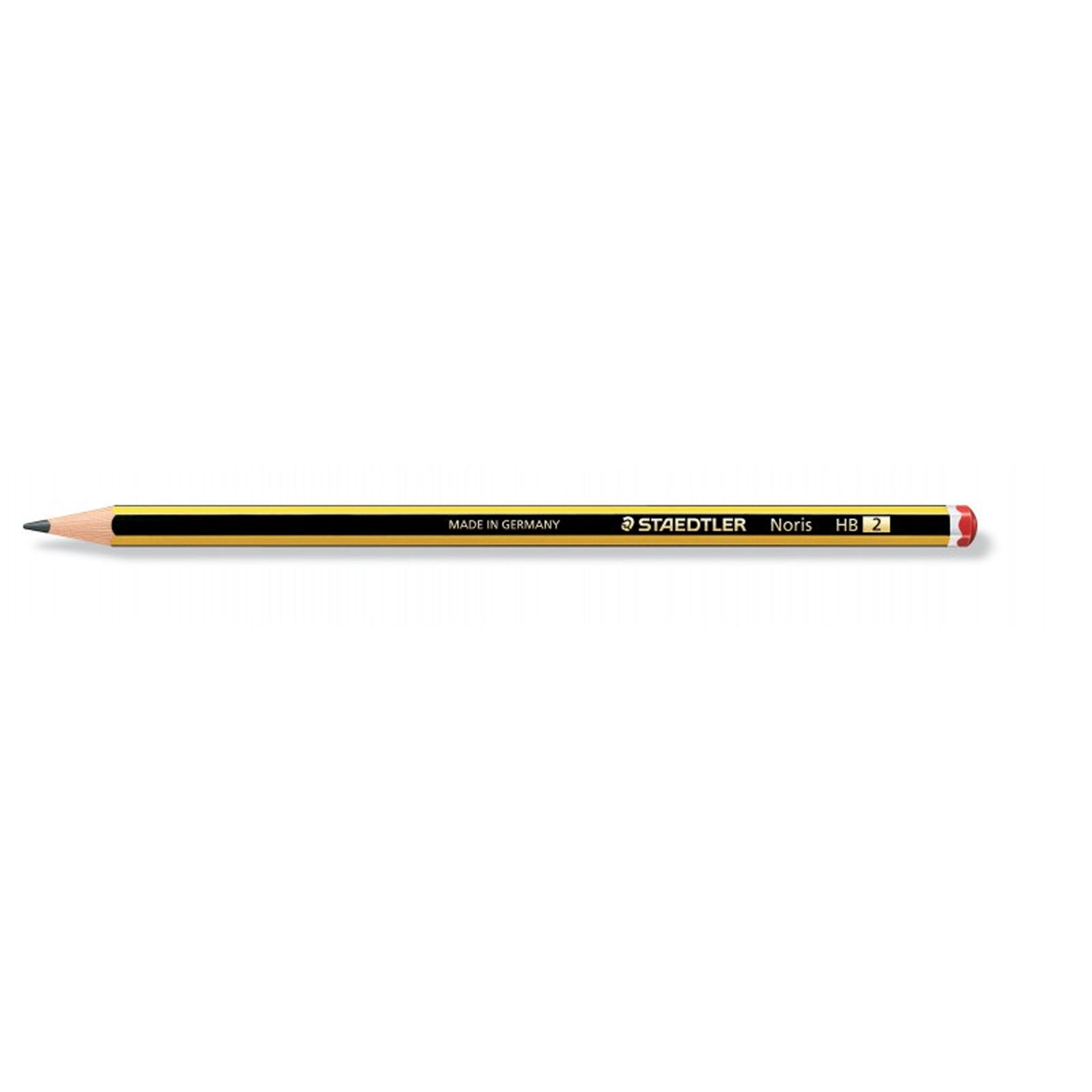CRAYON GRAPHITE STAEDTLER NORIS HB 0,1,2,3,4 / NOIR - Librairie Oxford City