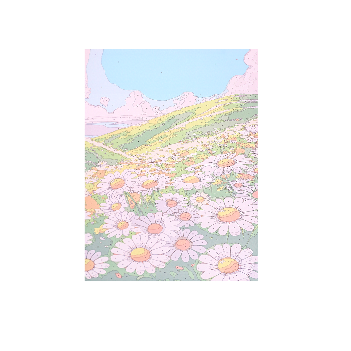 Collection Tableaux Peinture au Numéro 40x50cm — Paysages Pastel