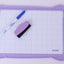Ardoise Effaçable Purple avec Lignage Seyès — Pack Stylo + Brosse - Librairie Oxford City