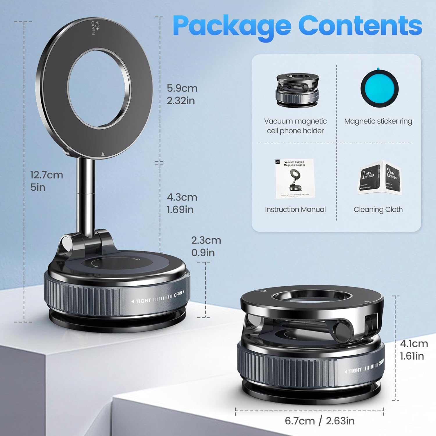 Support Voiture Magnétique K007 Réglable - Librairie Oxford City