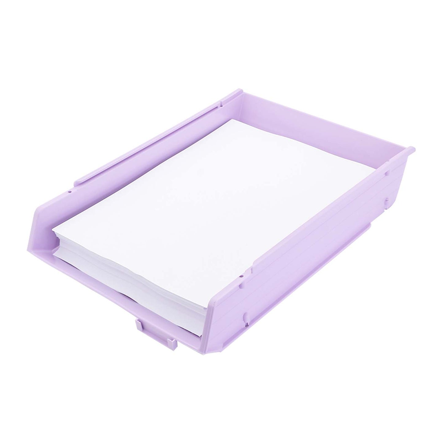 Bac à courrier empilable en plastique – A4 – Multicolore - Librairie Oxford City