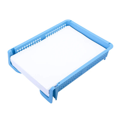 Porte-documents empilable – Plateau de rangement bureau