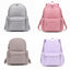 Sac à dos scolaire Cool School rose avec poche avant, poches latérales et poche arrière zippées