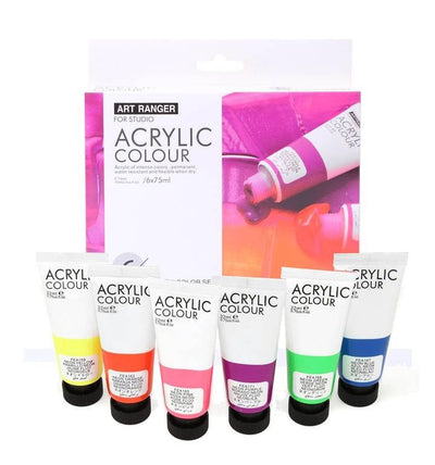 Acrylic Colour Set de 6/75ml ART RANGERS - Librairie Oxford City