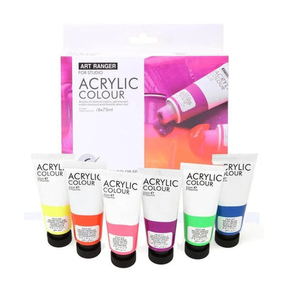 Acrylic Colour Set de 6/75ml ART RANGERS - Librairie Oxford City