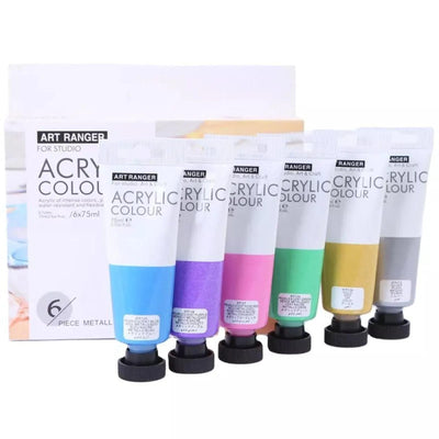 Acrylic Colour Set de 6x75ml ART RANGER - Librairie Oxford City