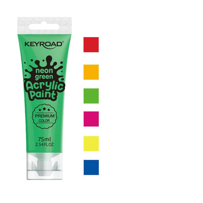 ACRYLIC PAINT 75ML FLUO KEYROAD - Librairie Oxford City