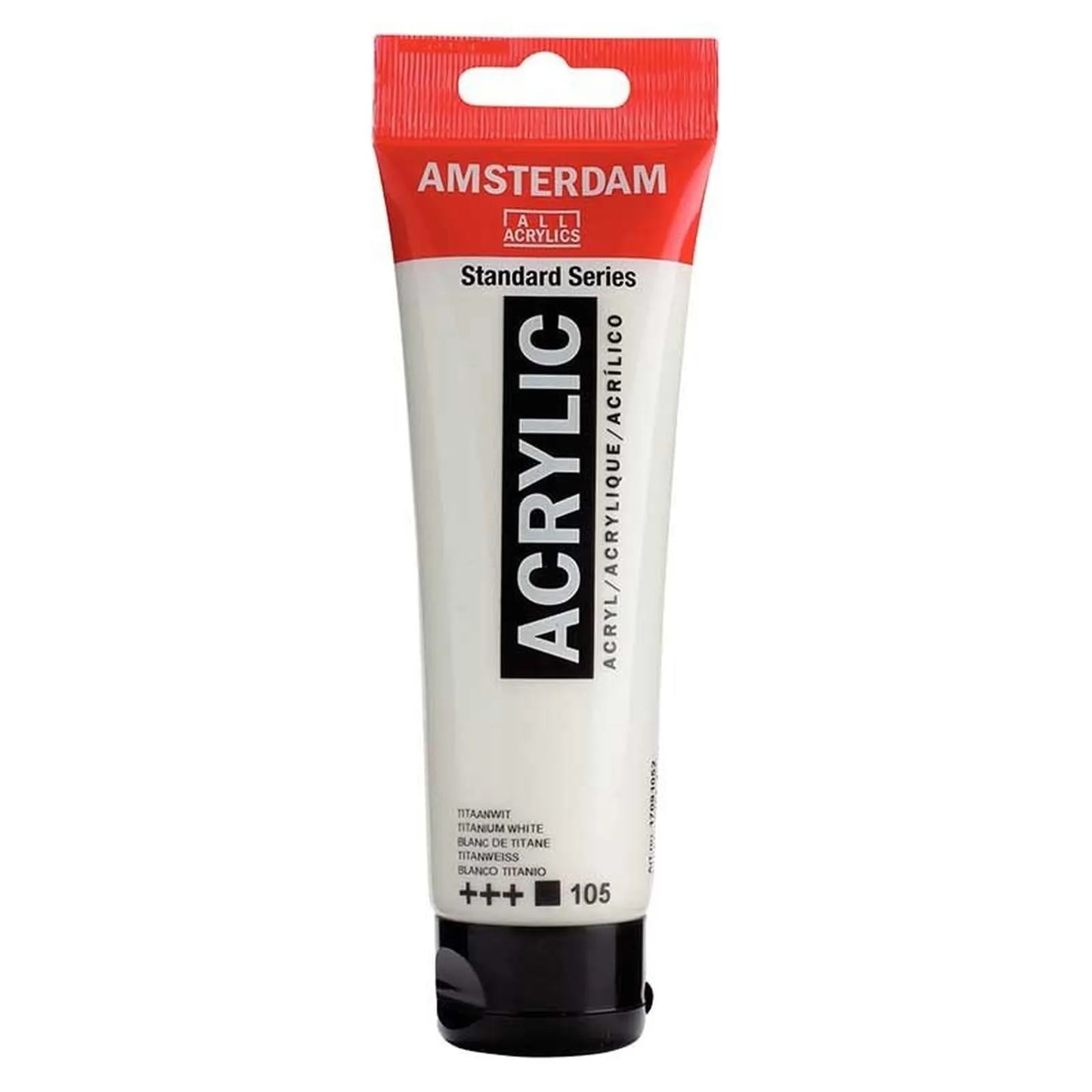 Acrylique Amsterdam 120 ml - Blanc De Titane - Librairie Oxford City