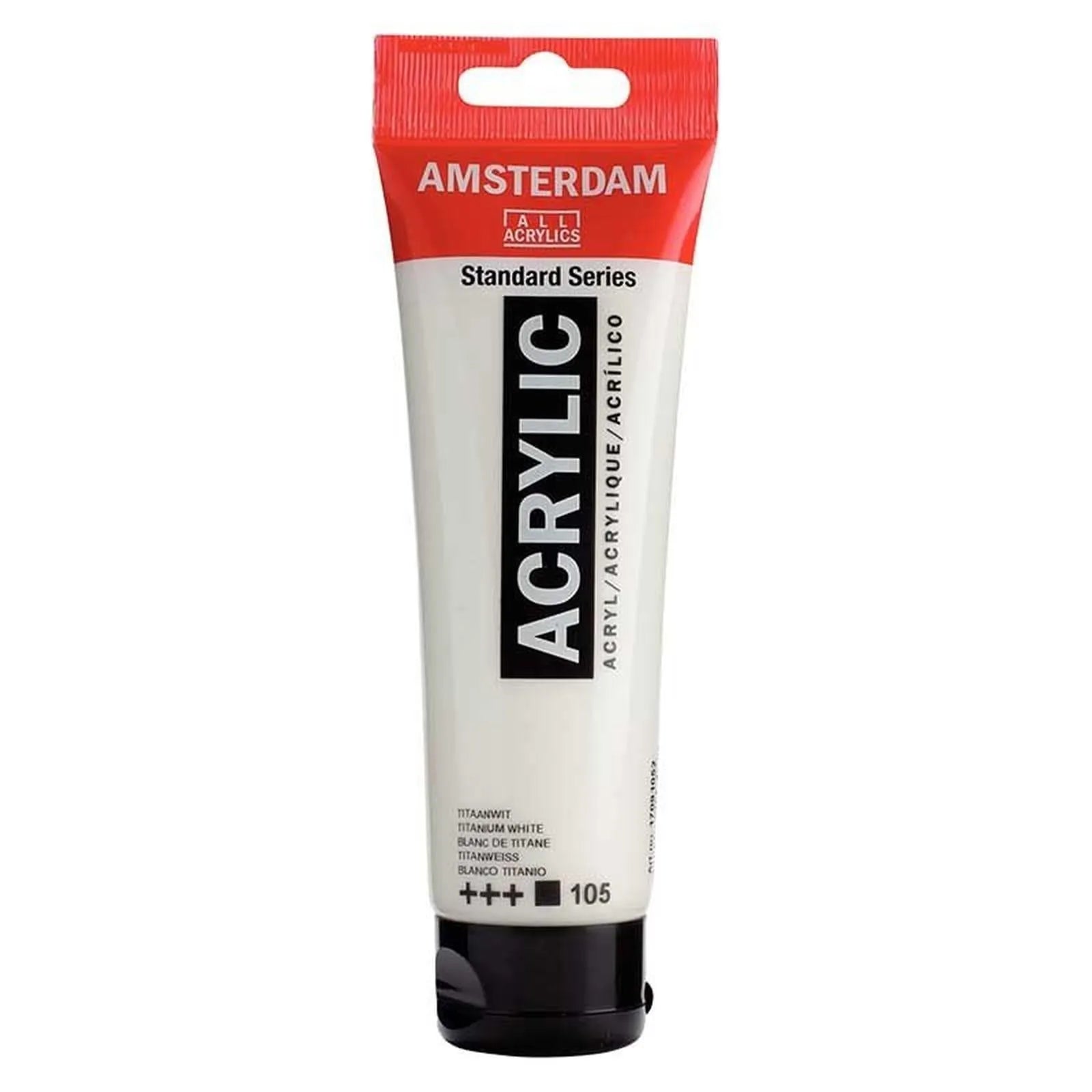 Acrylique Amsterdam 120 ml - Blanc De Titane - Librairie Oxford City