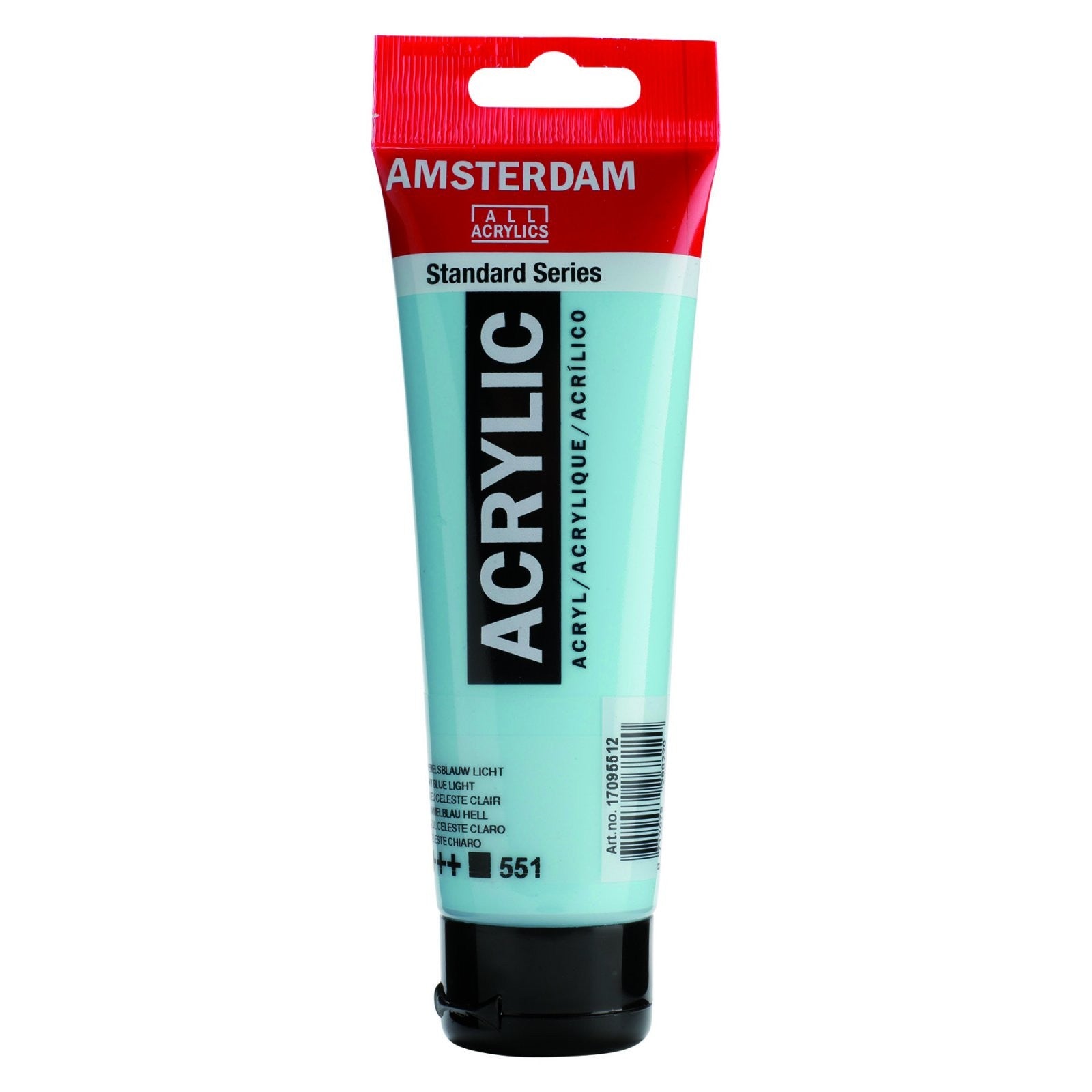 Acrylique Amsterdam 120 ml - Bleu Celeste Clair - Librairie Oxford City