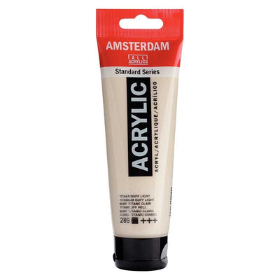 Acrylique Amsterdam 120 ml - Buff Titane Clair - Librairie Oxford City