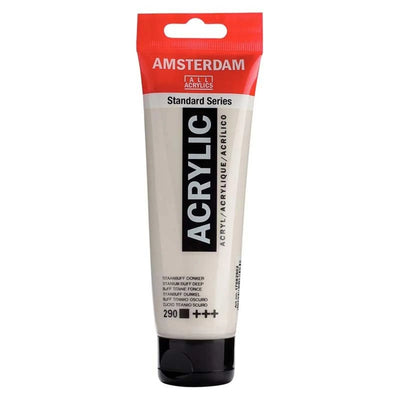 Acrylique Amsterdam 120 ml - Buff Titane Foncé - Librairie Oxford City