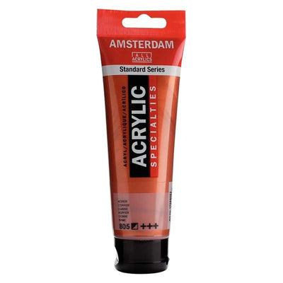 Acrylique Amsterdam 120 ml - Cuivre - Librairie Oxford City