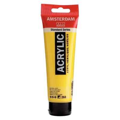 Acrylique Amsterdam 120 ml - Jaune Azo Clair - Librairie Oxford City