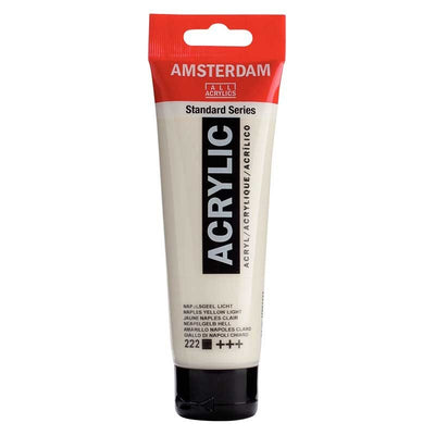 Acrylique Amsterdam 120 ml - Jaune Naples Clair - Librairie Oxford City
