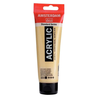 Acrylique Amsterdam 120 ml - Jaune Naples Foncé - Librairie Oxford City