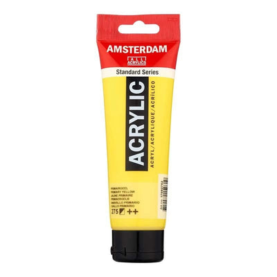 Acrylique Amsterdam 120 ml - Jaune Primaire - Librairie Oxford City