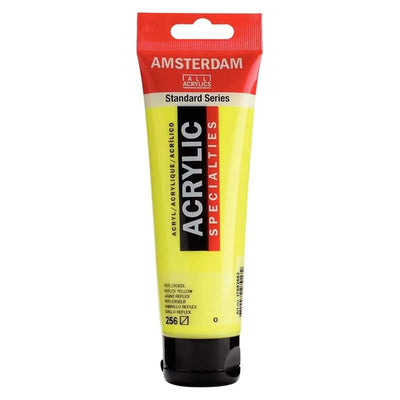 Acrylique Amsterdam 120 ml - Jaune Reflex - Librairie Oxford City