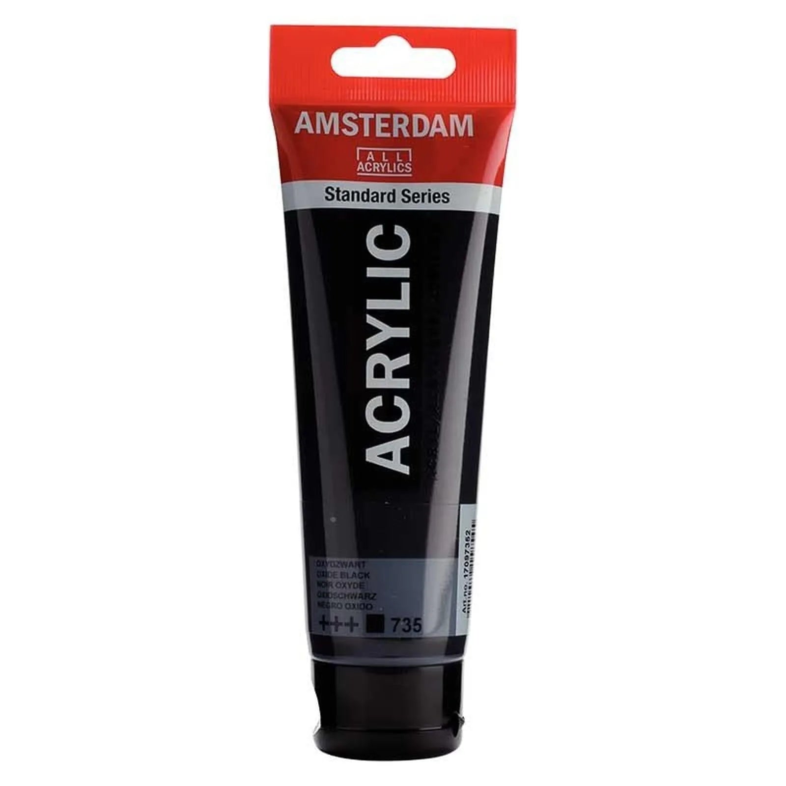 Acrylique Amsterdam 120 ml - Noir Oxyde - Librairie Oxford City