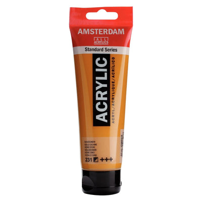Acrylique Amsterdam 120 ml - Ocre D'Or - Librairie Oxford City