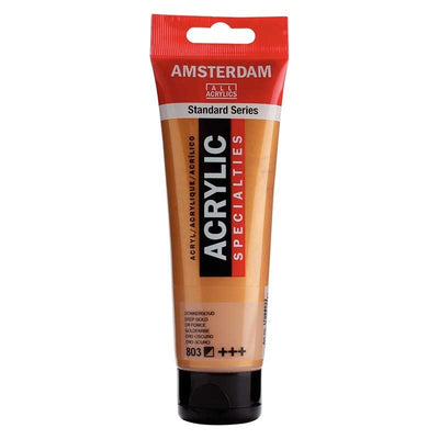 Acrylique Amsterdam 120 ml - Or Foncé - Librairie Oxford City