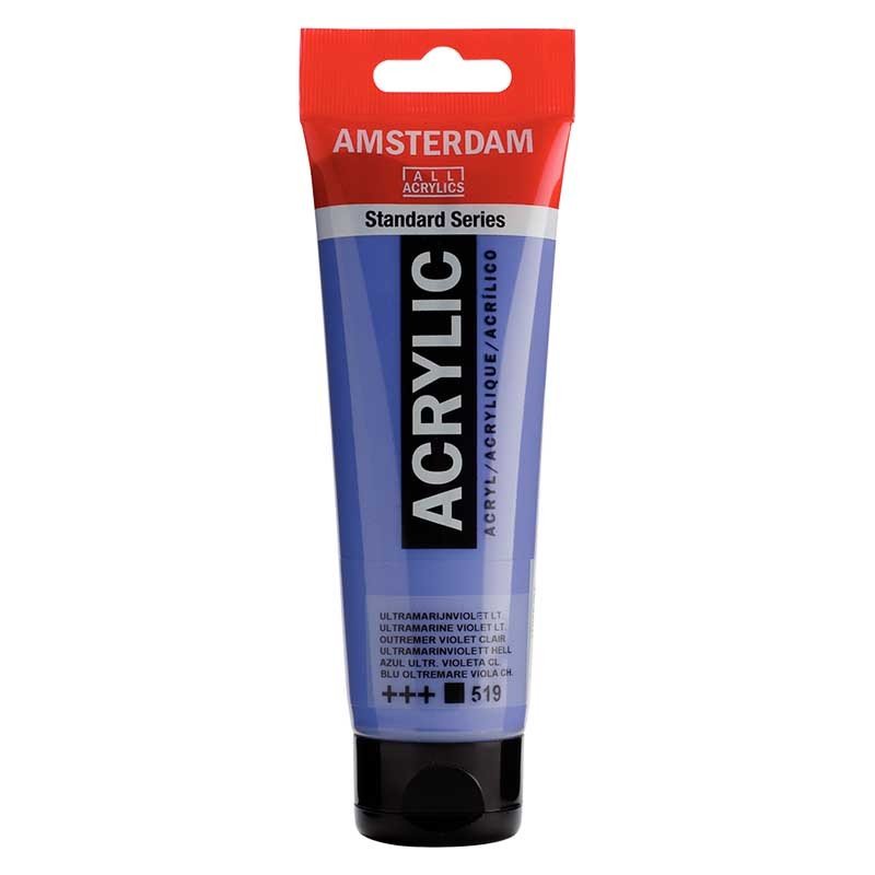 Acrylique Amsterdam 120 ml - Outremer Violet Clair - Librairie Oxford City